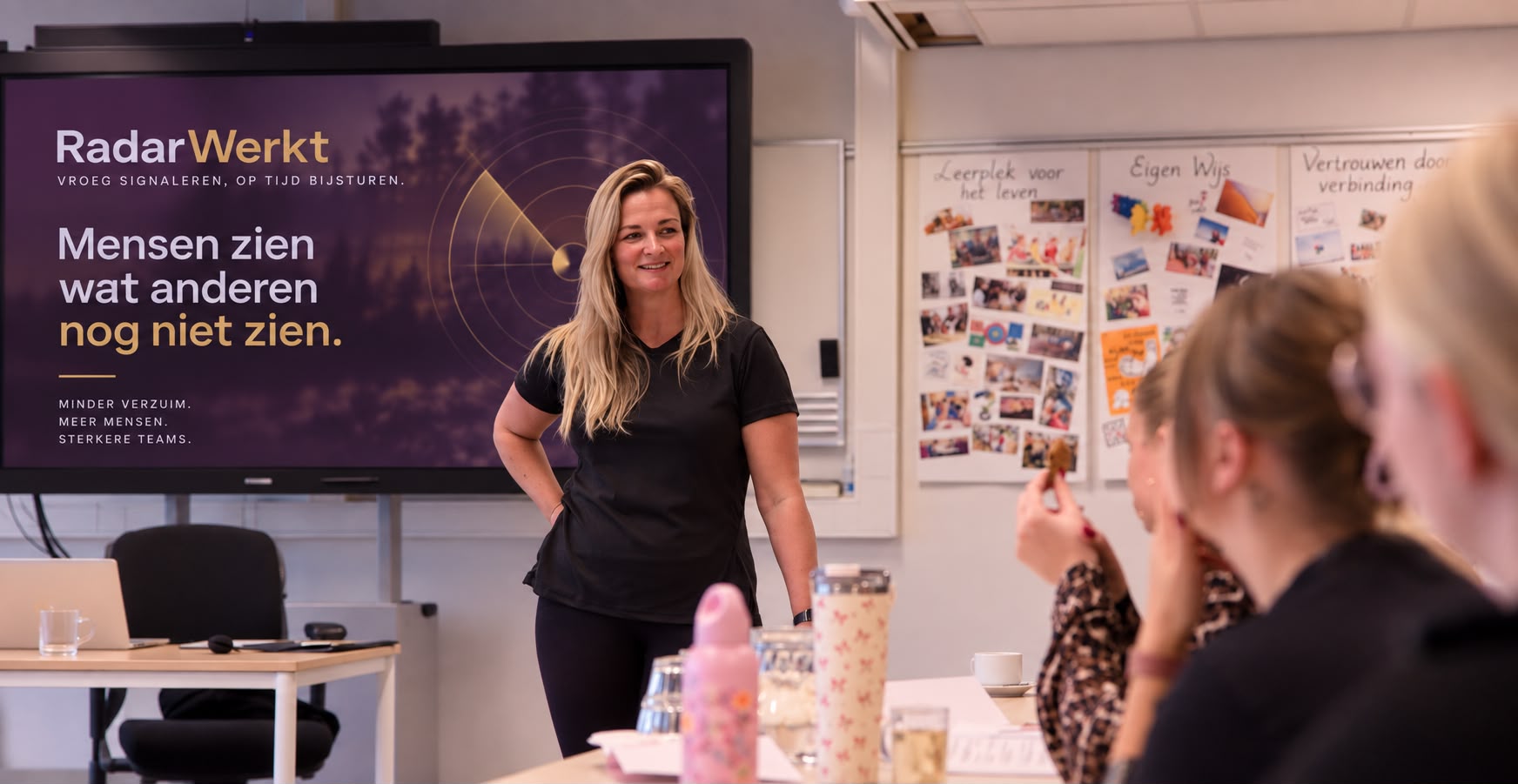 Sanne Meijer geeft een masterclass van RadarWerkt